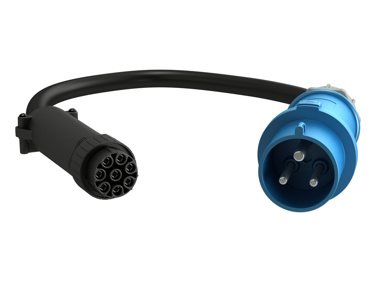 Vertiv FSC1U001 power cable Black, Blue 3 m
