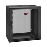 APC NetShelter WX AR112SH4 - 12U, 19 inch patch cabinet, Wall mount, Pre-assembled, 400MM deep