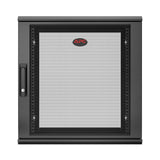 APC NetShelter WX AR112SH4 - 12U, 19 inch patch cabinet, Wall mount, Pre-assembled, 400MM deep