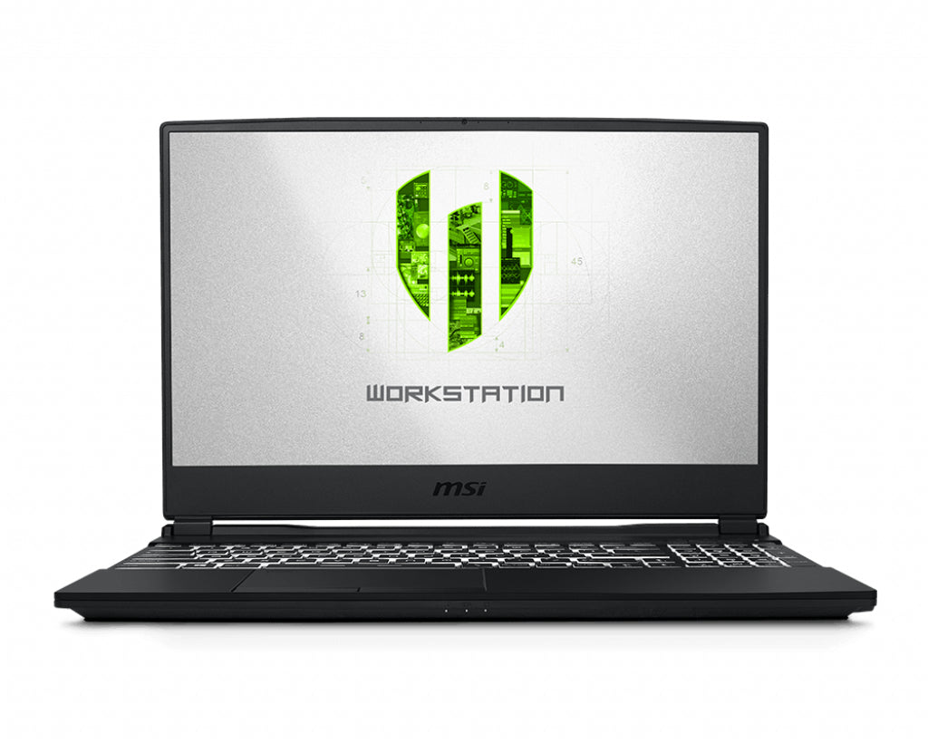 MSI Workstation WE65 9TJ-014CA laptop Intel® Core™ i7 i7-9750H Mobile workstation 39.6 cm (15.6") Full HD 32 GB DDR4-SDRAM 1.51 TB HDD+SSD NVIDIA Quadro T2000 Wi-Fi 6 (802.11ax) Windows 10 Pro Black