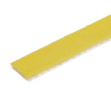 StarTech.com 25ft (7.6m) Hook and Loop Roll, Yellow, Cut-to-Size Reusable Cable Ties, Bulk Industrial Wire Fastener Tape, Adjustable Fabric Wraps, Reusable Self Gripping Cable Management Straps