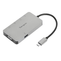 Targus DOCK419USZ laptop dock/port replicator Wired USB 3.2 Gen 1 (3.1 Gen 1) Type-C Grey