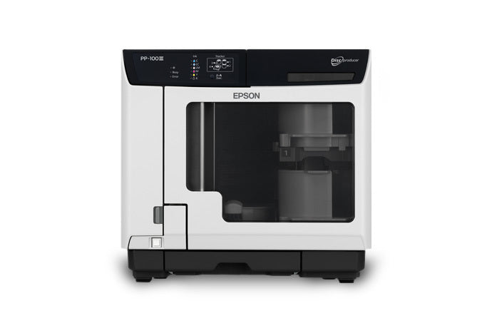 Epson PP-100III disc publisher 60 discs USB 3.2 Gen 1 (3.1 Gen 1) Black, White