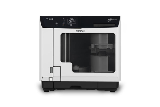 Epson PP-100III disc publisher 60 discs USB 3.2 Gen 1 (3.1 Gen 1) Black, White