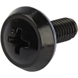 StarTech.com 50-Pack 10-32 12mm Screws, Washers and Square Hole Cage Nuts with Installation Tool, Hardware Mounting Kit for 19" or 10" Server Racks, Cabinets and Enclosures, Black - TAA