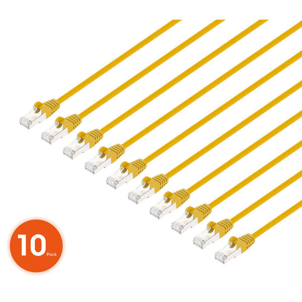 Intellinet 745499 networking cable Yellow 3 m Cat8.1 U/FTP (STP)