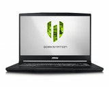 MSI Workstation WP65 9TH-433CA laptop Intel® Core™ i7 i7-9750H Mobile workstation 39.6 cm (15.6") Full HD 8 GB DDR4-SDRAM 256 GB SSD NVIDIA® Quadro® P620 Wi-Fi 5 (802.11ac) Windows 10 Pro Black