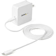 StarTech.com USB C Wall Charger - USB C Laptop Charger 60W PD - 6ft/2m Cable - Universal Compact Type C Power Adapter - Dell XPS, Lenovo X1 Carbon, HP EliteBook, MacBook - USB IF/ETL Certified