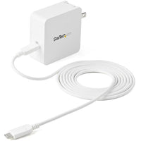 StarTech.com USB C Wall Charger - USB C Laptop Charger 60W PD - 6ft/2m Cable - Universal Compact Type C Power Adapter - Dell XPS, Lenovo X1 Carbon, HP EliteBook, MacBook - USB IF/ETL Certified