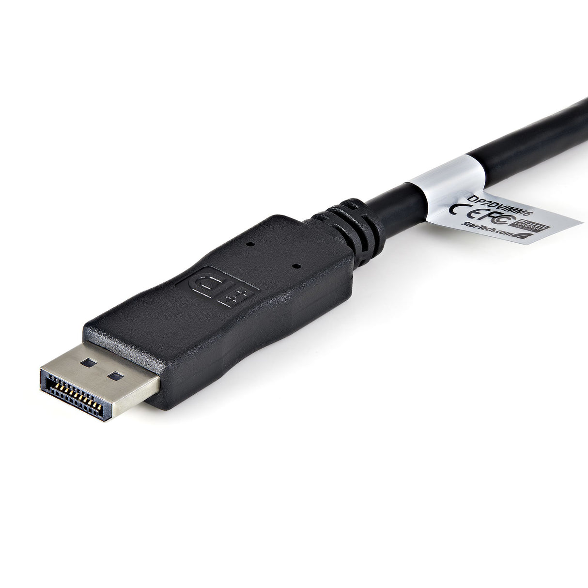 StarTech.com 10-Pack 6ft DisplayPort to DVI Cable - DisplayPort 1.2 to DVI-D Video Adapter Cable - 1080p - Passive DP++ to DVI Monitor Converter Cable - DP to DVI Digital Display - M/M