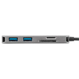 Targus ACA953USZ laptop dock/port replicator USB 3.2 Gen 2 (3.1 Gen 2) Type-C Grey