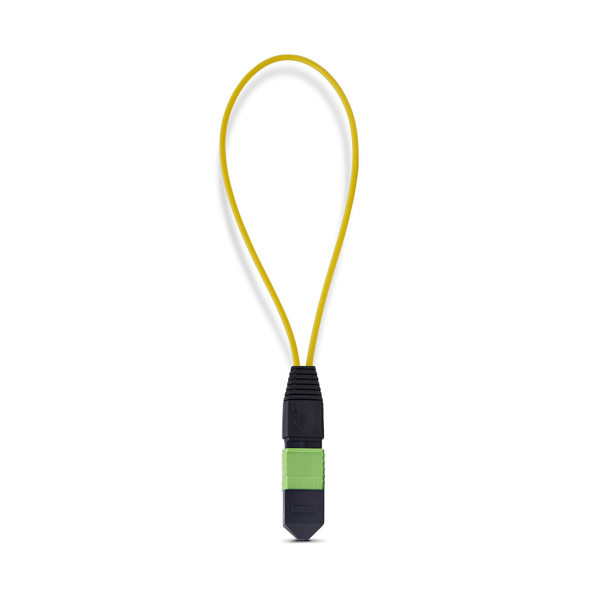 StarTech.com MPO Loopback Plug, Single Mode 9/125 MPO-12 Male Fiber Loopback Adapter, MPO/MTP-APC Connector Loopback Test Plug, MPO Male Loopback Tester