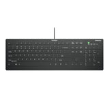 Contour Design Active Key Contour QuickClean Medical Keyboard IP68 Full-Size Wired White US C8112