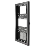Chief ImpactTM On-Wall Kiosk with Protective Glass - Portrait 55 Inch Black