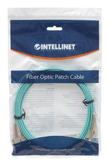 Intellinet 752374 InfiniBand/fibre optic cable 3 m LC SC MMF Aqua colour