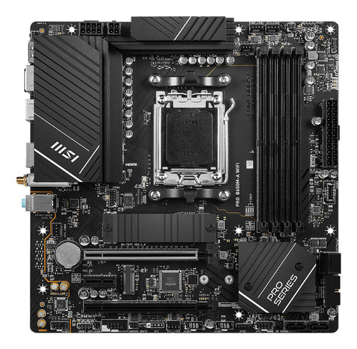 MSI PRO B650M-A WIFI motherboard AMD B650 Socket AM5 micro ATX