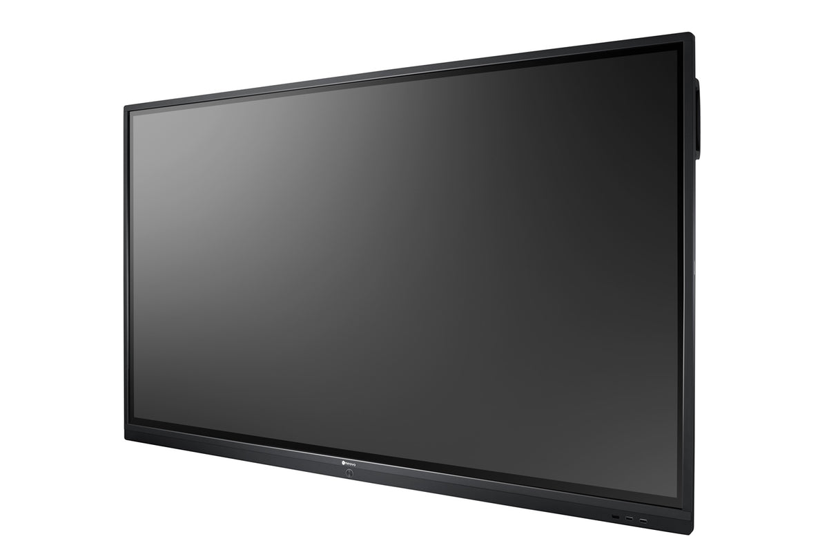 AG Neovo IFP-7502 Interactive flat panel 189.2 cm (74.5") LCD Wi-Fi 350 cd/m² 4K Ultra HD Black Touchscreen Built-in processor Android 8.0