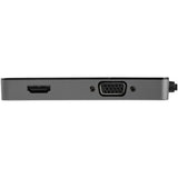 StarTech.com USB 3.0 to HDMI and VGA Adapter - 4K/1080p USB Type-A Dual Monitor Multiport Adapter Converter - External Video Graphics Card for Multiple Screens - Multi Display USB Adapter