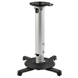 StarTech.com Universal Ceiling Projector Mount - Heavy Duty Height Adjustable/Extendable Pole Mount 5-22.7" from Ceiling - 33lb (15kg) - Tilt/Rotate - Hanging Projector Mount w/ Bracket - TAA