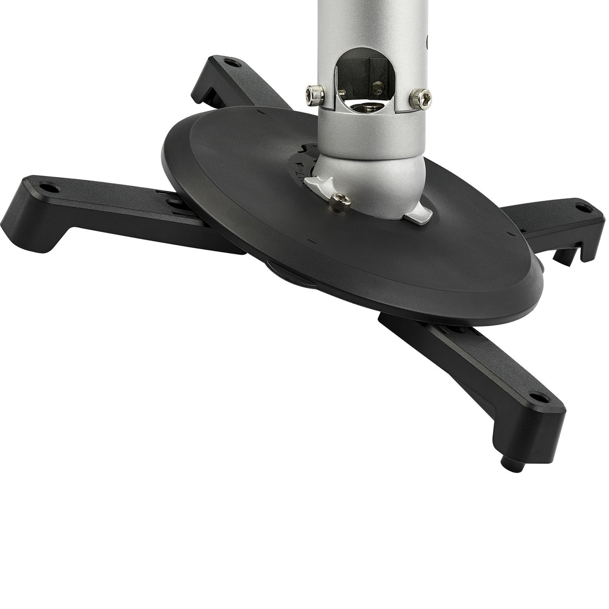 StarTech.com Universal Ceiling Projector Mount - Heavy Duty Height Adjustable/Extendable Pole Mount 5-22.7" from Ceiling - 33lb (15kg) - Tilt/Rotate - Hanging Projector Mount w/ Bracket - TAA