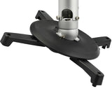 StarTech.com Universal Ceiling Projector Mount - Heavy Duty Height Adjustable/Extendable Pole Mount 5-22.7" from Ceiling - 33lb (15kg) - Tilt/Rotate - Hanging Projector Mount w/ Bracket - TAA