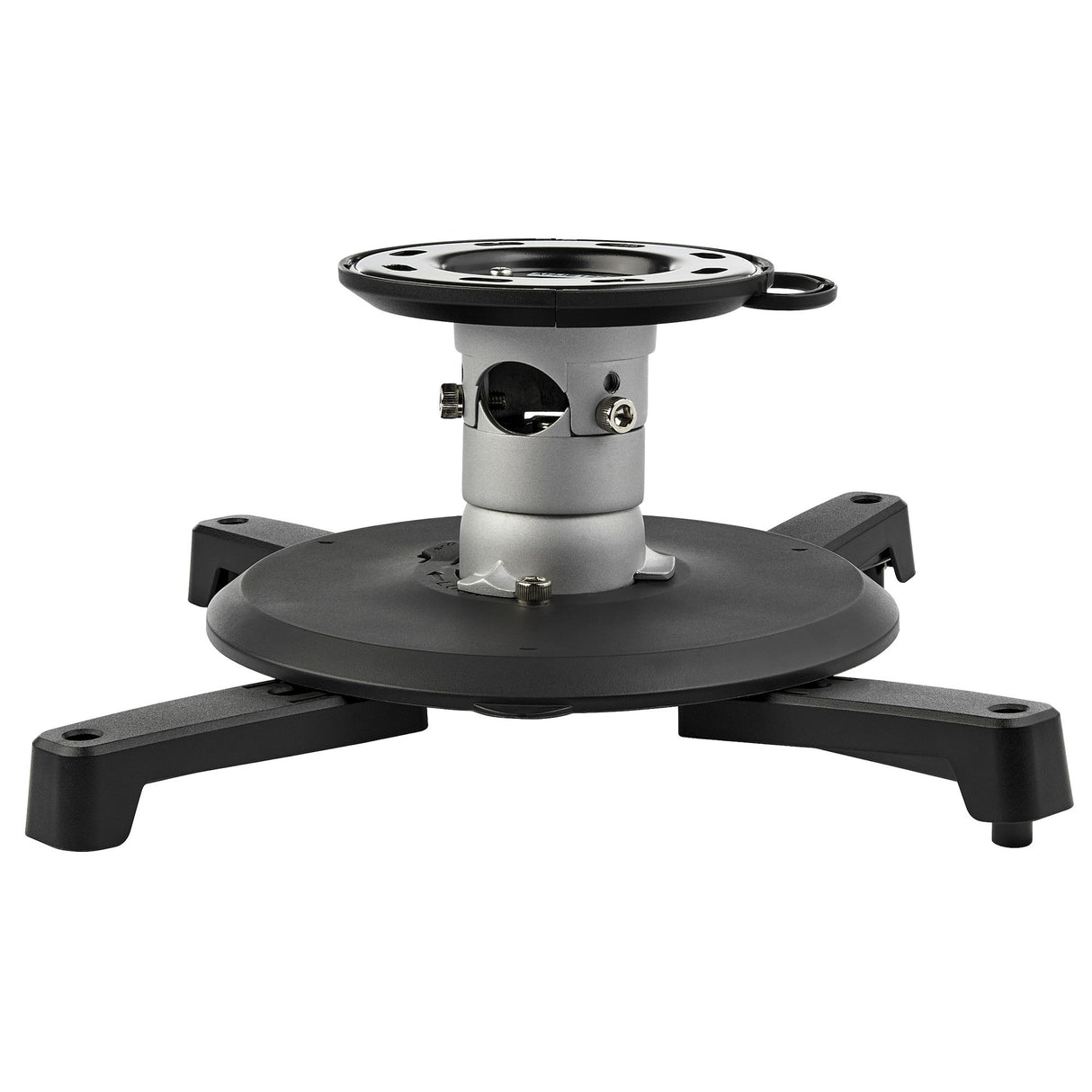 StarTech.com Universal Ceiling Projector Mount - Heavy Duty Height Adjustable/Extendable Pole Mount 5-22.7" from Ceiling - 33lb (15kg) - Tilt/Rotate - Hanging Projector Mount w/ Bracket - TAA