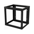 StarTech.com 2-Post 9U Heavy-Duty Wall-Mount Network Rack, 19" Open Frame Server Rack, 18" Deep, Wall Mount Data Rack for IT / AV / Patch Panel / Computer Equipment
