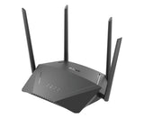 D-Link DIR-1750 wireless router Gigabit Ethernet Dual-band (2.4 GHz / 5 GHz) Black