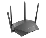 D-Link DIR-1750 wireless router Gigabit Ethernet Dual-band (2.4 GHz / 5 GHz) Black