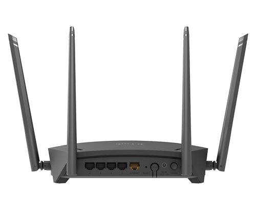 D-Link DIR-1750 wireless router Gigabit Ethernet Dual-band (2.4 GHz / 5 GHz) Black