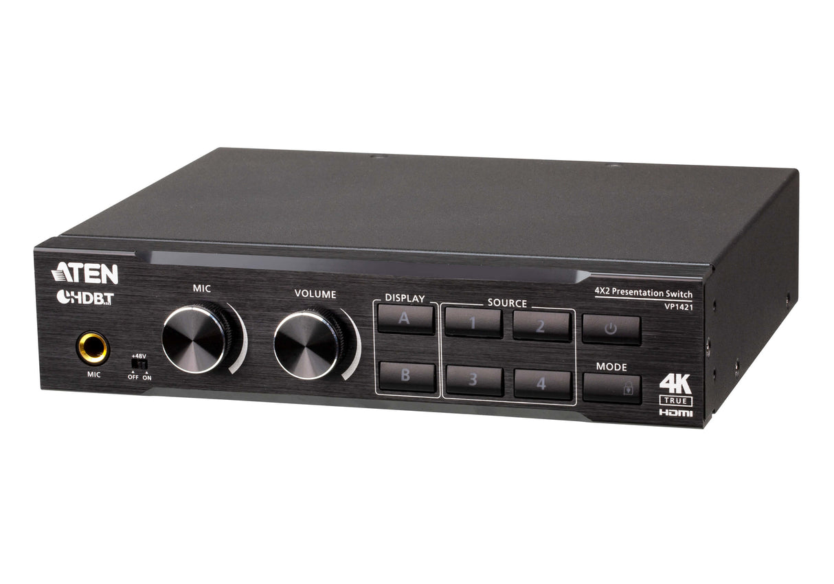 ATEN 4 x 2 True 4K Presentation Matrix Switch