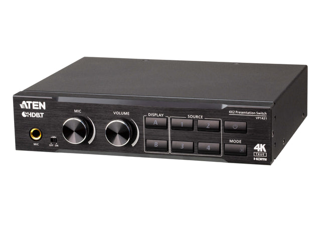 ATEN 4 x 2 True 4K Presentation Matrix Switch