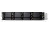 QNAP TL-R1200S-RP storage drive enclosure HDD/SSD enclosure Black, Grey 2.5/3.5"