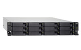 QNAP TL-R1200C-RP storage drive enclosure HDD/SSD enclosure Black, Grey 2.5/3.5"