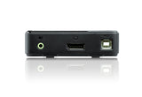 ATEN 2-Port USB 4K DisplayPort 1.2 KVM Switch (KVM cables included)