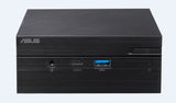 ASUS PN61-BB7024MT PC/workstation barebone 0.6L sized PC Black i7-8565U BGA 1528 1.8 GHz