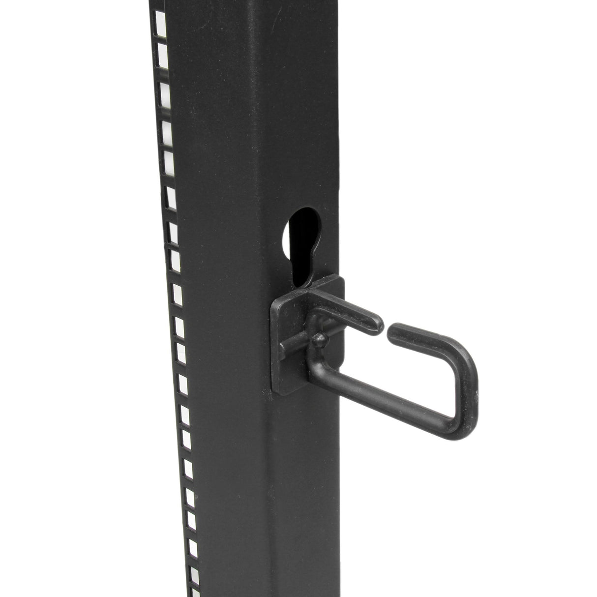 StarTech.com 15U 4-Post Server Rack, 19in Open Frame Rack with 40in (101cm) Mounting Depth and 1200lb (544kg) Weight Capacity, Mobile or Floor Mount IT Rack