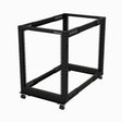 StarTech.com 15U 4-Post Server Rack, 19in Open Frame Rack with 40in (101cm) Mounting Depth and 1200lb (544kg) Weight Capacity, Mobile or Floor Mount IT Rack
