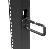 StarTech.com 8U 4-Post Server Rack, 19in Open Frame Rack with 40in (101cm) Mounting Depth and 1200lb (544kg) Weight Capacity, Mobile or Floor Mount IT Rack