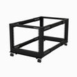 StarTech.com 8U 4-Post Server Rack, 19in Open Frame Rack with 40in (101cm) Mounting Depth and 1200lb (544kg) Weight Capacity, Mobile or Floor Mount IT Rack