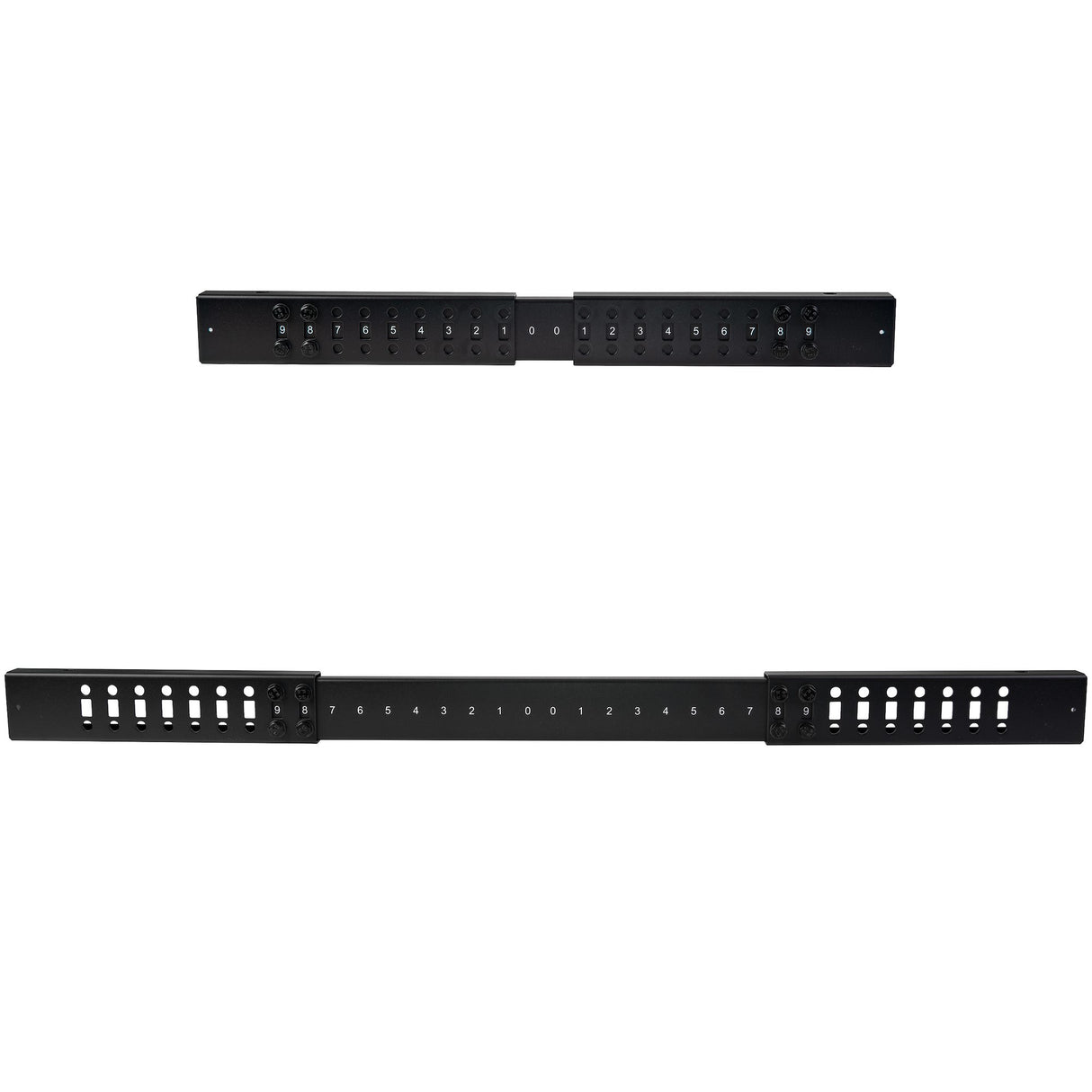 StarTech.com 8U 4-Post Server Rack, 19in Open Frame Rack with 40in (101cm) Mounting Depth and 1200lb (544kg) Weight Capacity, Mobile or Floor Mount IT Rack