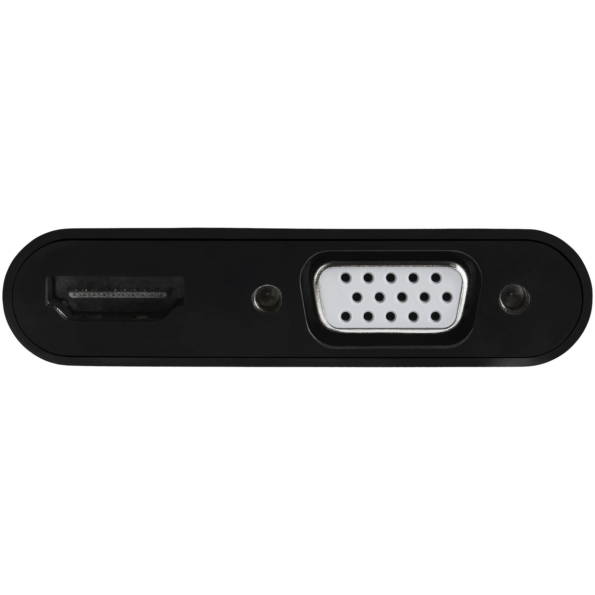StarTech.com Mini DisplayPort to HDMI VGA Adapter - mDP 1.2 HBR2 to HDMI 2.0 (4K 60Hz) or VGA 1080p Video Converter Dongle - Mini DP to HDMI or VGA Monitor - Thunderbolt 2 Compatible
