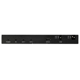 StarTech.com 2-Port HDMI Splitter (1x2) - 4K 60Hz UHD HDMI 2.0 Audio Video Splitter w/ Scaler & Audio Extractor (3.5mm/SPDIF) - Dual HDMI Splitter (1-In 2-Out) - EDID Copy - TV/Projector