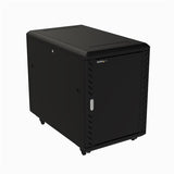 StarTech.com 15U Enterprise-Grade Flat Pack Server Rack Cabinet, 19in Enclosed 4-Post Rack with 29in (75cm) Mounting Depth and 1764lb (800kg) Weight Capacity