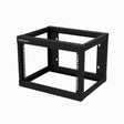 StarTech.com 2-Post 6U Heavy-Duty Wall-Mount Network Rack, 19" Open Frame Server Rack, 18" Deep, Wall Mount Data Rack for IT / AV / Patch Panel / Computer Equipment - Cage Nuts & Screws Included