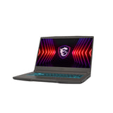MSI Thin 15 B13UC-2668CA Intel® Core™ i5 i5-13420H Laptop 39.6 cm (15.6") Full HD 16 GB DDR4-SDRAM 512 GB SSD NVIDIA GeForce RTX 3050 Wi-Fi 6E (802.11ax) Windows 11 Home Grey