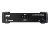 ATEN CS1822 KVM switch Black