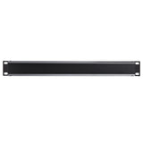 StarTech.com Horizontal 1U Server Rack Cable Management Finger Duct w/ Cover - 19" Network Rack Wire Duct Raceway Panel - Slotted Wire Duct