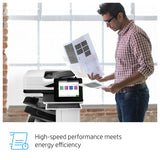 HP LaserJet Enterprise Flow M636z Wireless Multifunction Black and white Printer, Copier, Scanner; Duplex