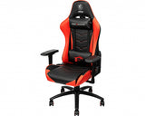 MSI MAG CH120 Gaming Chair 'Black and Red, Steel frame, Recline-able backrest, Adjustable 4D Armrests, breathable foam, 4D Armrests, Ergonomic headrest pillow, Lumbar support cushion'